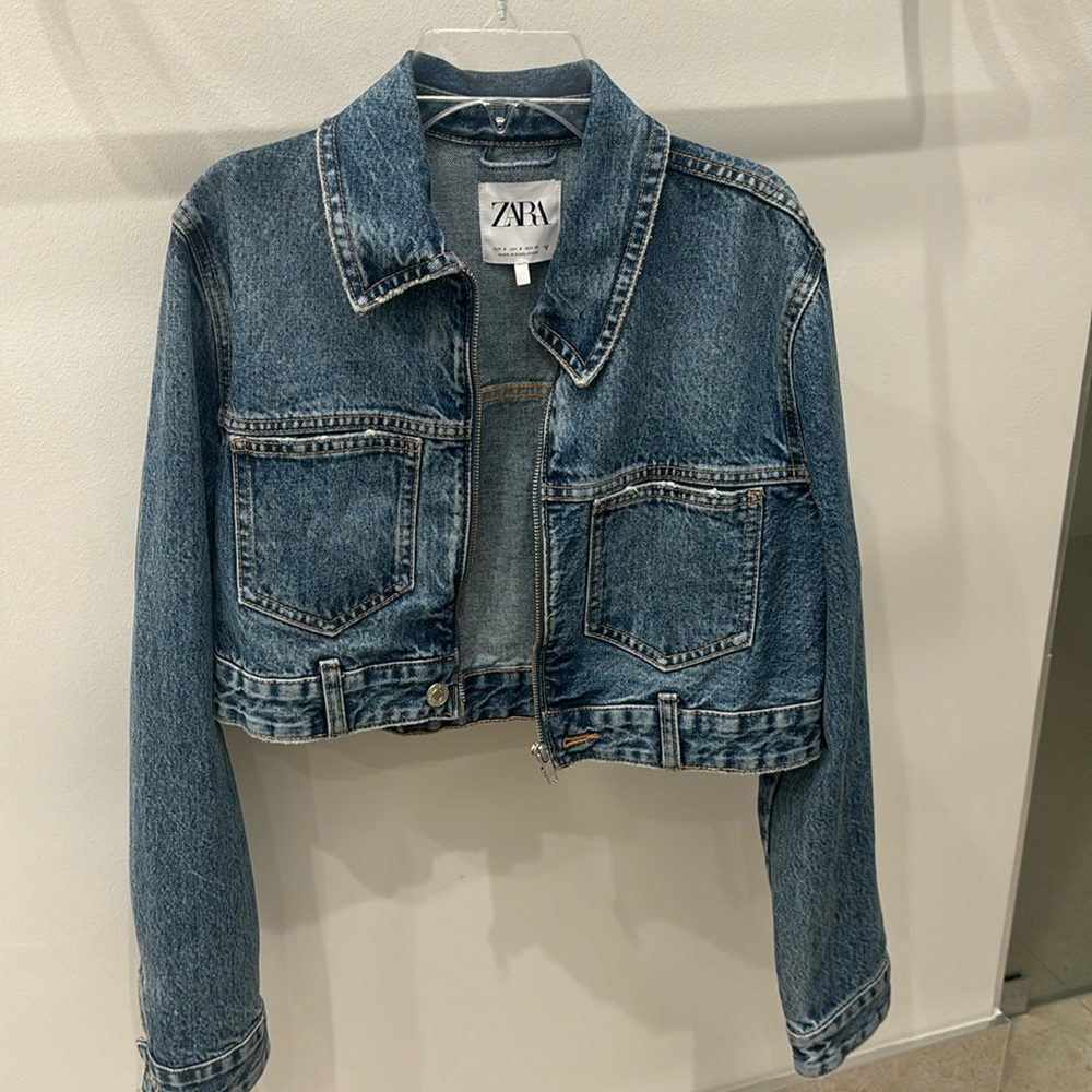 Zara Denim Jacket size Small